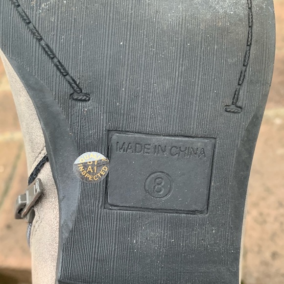 Size 8 Women’s Grey Ankle Boots ✨ - Picture 5 of 5